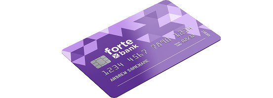 Forte Bank debit card
