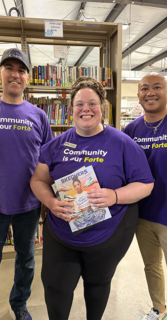 Forte Bank volunteers